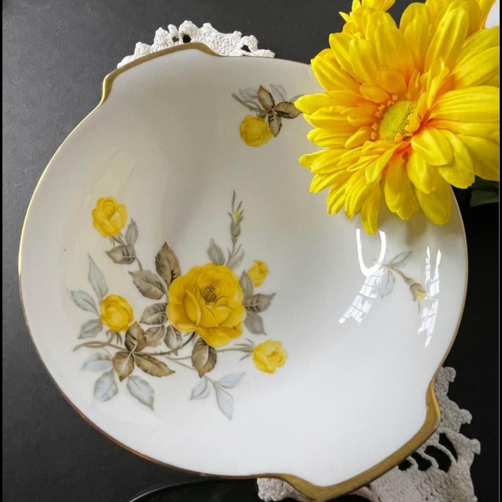 Vintage Cotillion by Sango Japan 9” Serving bowl